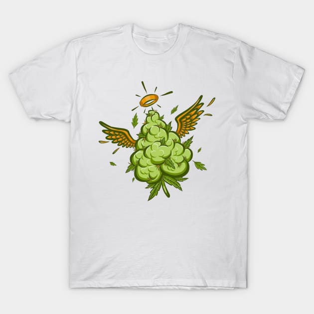 Angel Bud 420 T-Shirt by TripoffGeloEDM